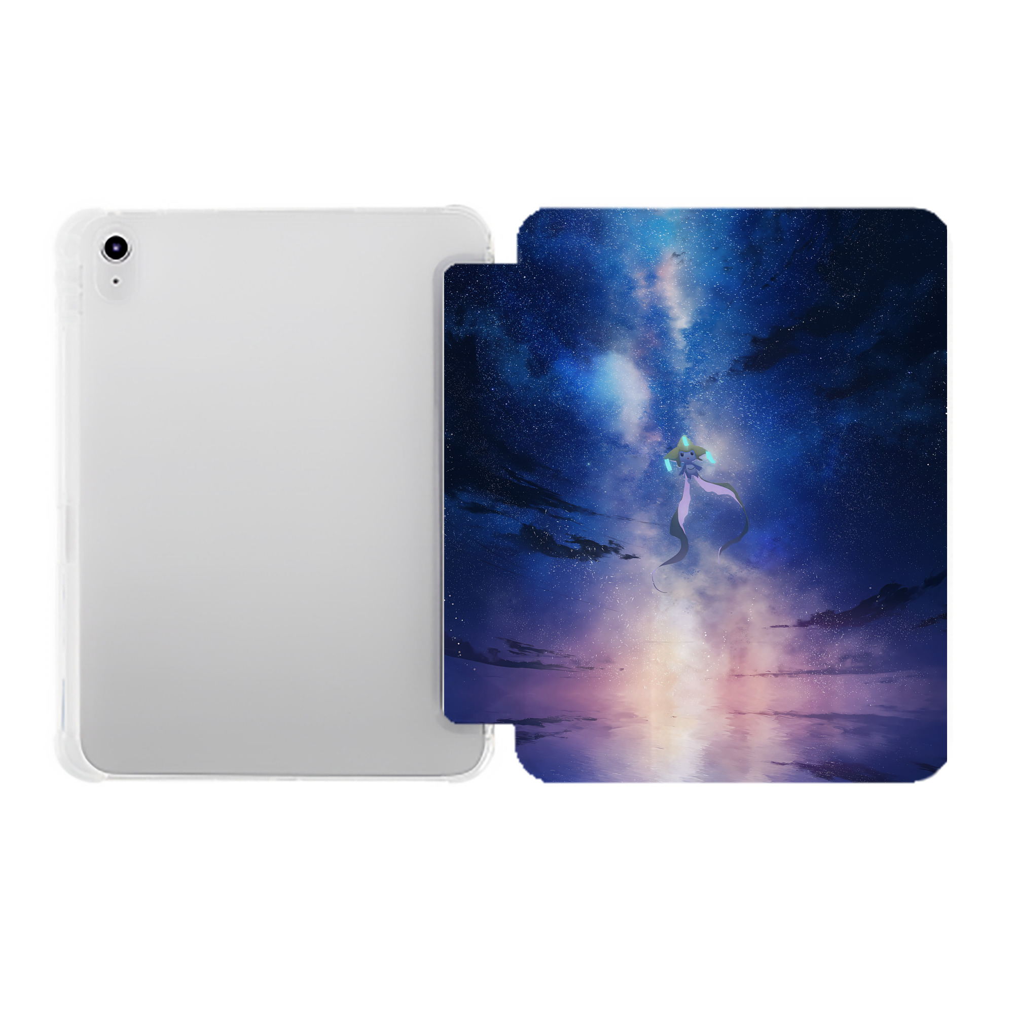 （画像用） ポケットモンスター Pokémon IPad ケース ペン収納付き 三つ折りスタンド PUレザー×シリコン 対応機種9.5/10.5/10.9インチ